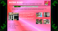 Desktop Screenshot of eatonroadfishbar.com