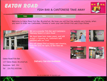 Tablet Screenshot of eatonroadfishbar.com